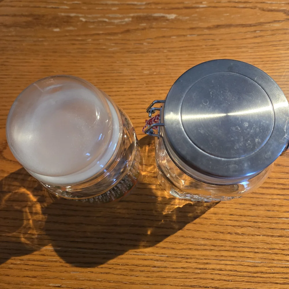 Festive Glass Jars with Holiday Designs - Picture 2 of 5